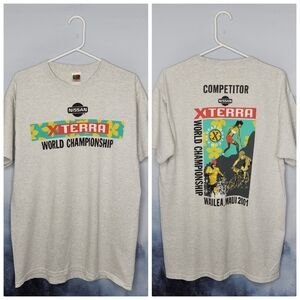 VTG Y2K Xterra World Championship Maui 2001 Competitor Graphic Tee Large